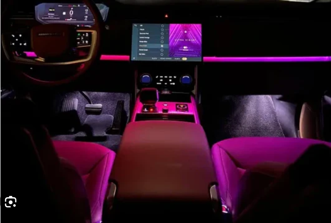 30 Color Ambient Lighting Activation for Jaguar & Land Rover