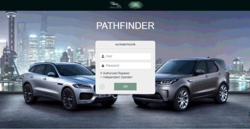 JLR Pathfinder software 