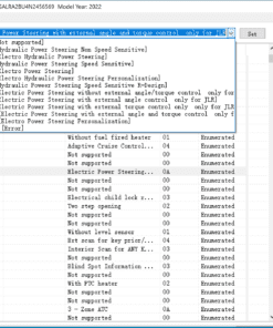New JLR CCF Tools 4.9 for JLR 2017-2024 CCF Editor 29 L462 CCF Tools 4.9 03