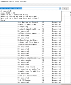 New JLR CCF Tools 4.9 for JLR 2017-2024 CCF Editor 30 L462 CCF Tools 4.9 04