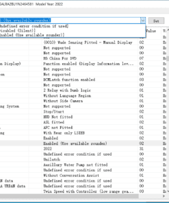 New JLR CCF Tools 4.9 for JLR 2017-2024 CCF Editor 46 L462 CCF Tools 4.9 29