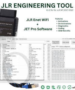 JLR Pro JLR Engineering Tool for 2017-2024 via Enet WiFi 12 JLR Engineering Tool