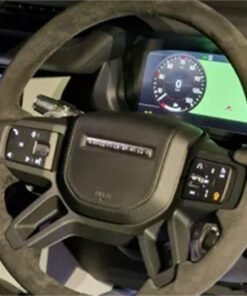 Defender L663 Heated Alcantara Paddle Shift Steering Wheel