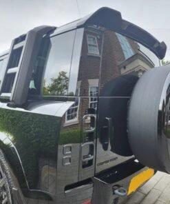 Black Deployable Side Mounted Ladder for Defender L663