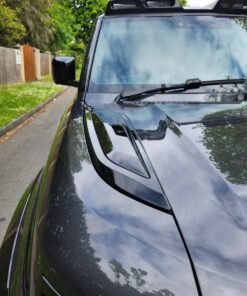 Gloss Black Bonnet Insert V2 for Defender L663