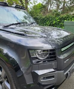 Gloss Black Headlight Cover for Defender L663