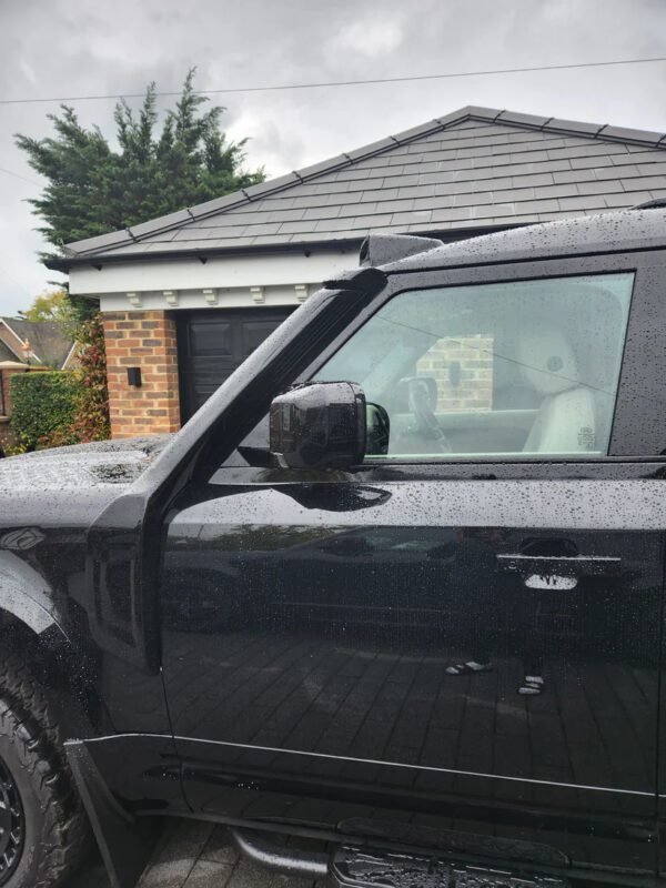 Gloss Black Snorkel / Air Intake for Defender L663 10 Gloss Black Snorkel - Air Intake for Defender L663