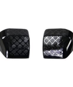 Chequer Plate Door Mirror Covers for Defender L663