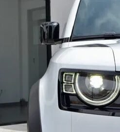 Defender Retrofits Matrix Headlights