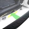 Gloss Black Extended Tailgate Scartch Protection Trim V2 for Defender L663 2 Extended Tailgate Scratch Protection for Defender L663