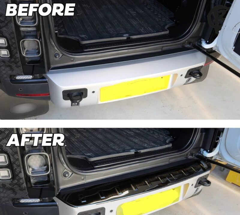 Extended Tailgate Scratch Protection for Defender L663 