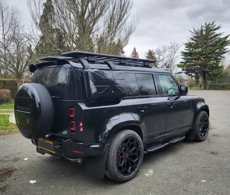 Union Jack Design Side Box / Gear Carrier for Defender L663 10 Side Box Gear Carrier for Defender L663