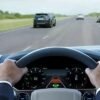 Man driving Land Rover