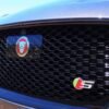 jaguar xe noble chrome gloss black mesh grille