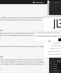 Alternative view of JLR DOIP Enet Addon Soft for TOPIX Cloud